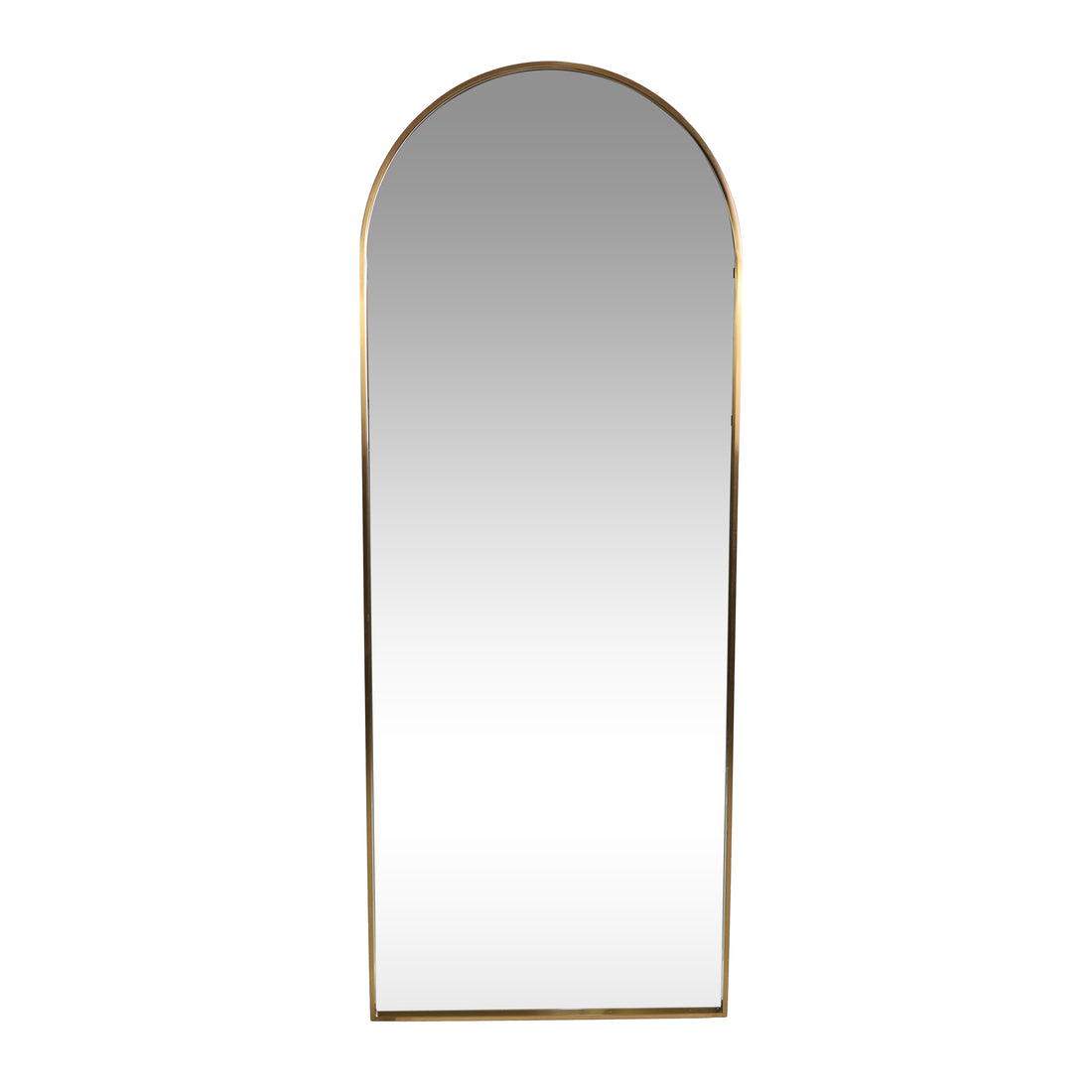 Length Mirror Antique Brass Mdf