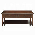 Walnut Coffee Table With Lift Top Walnut Primary Living Space Transitional Drawers Rectangular Particle Board Mdf