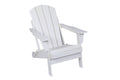 Folding Adirondack Chair, Relaxing Stackable Arm Rest Ergonomic Hdpe All Weather Adirondack Chair No Adirondack Antique White Uv Resistant Frame Garden & Outdoor American Design,American Traditional Complete Patio Sets Hdpe