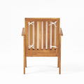 2 Club Chair & Table Brown Wood