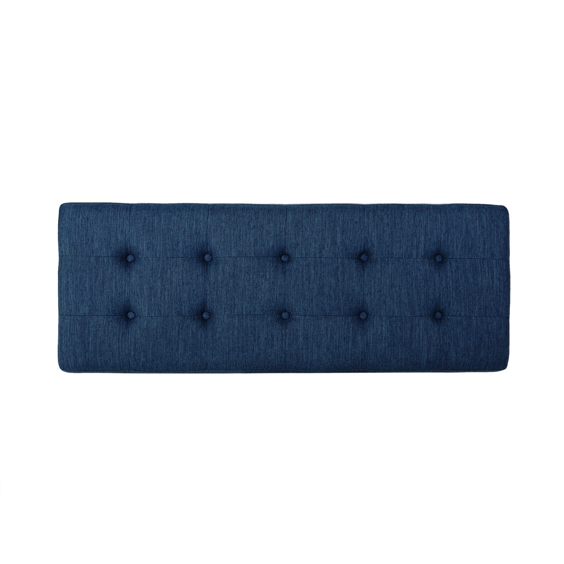 Navy Blue Ottoman Navy Blue Fabric