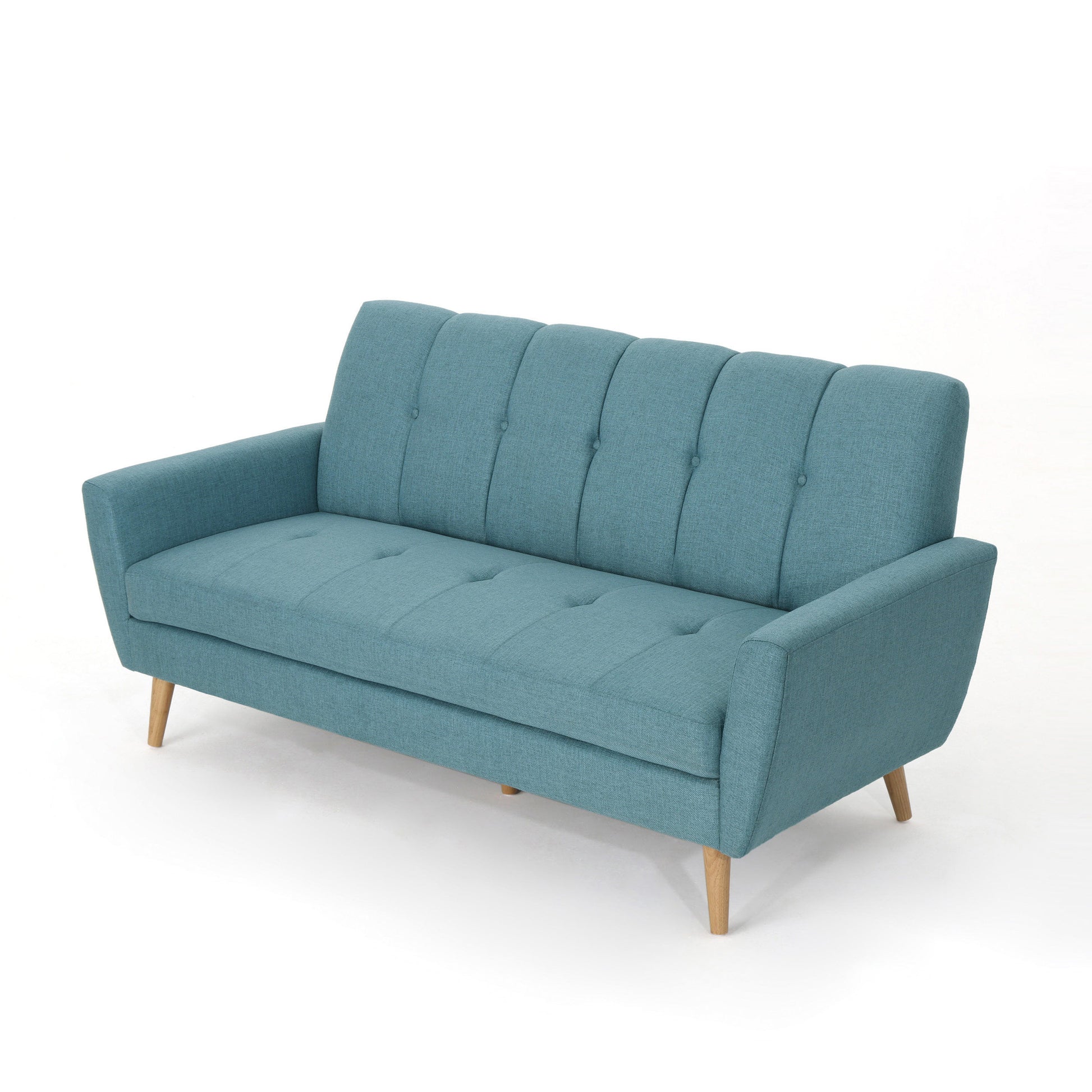 Sunnydale 71.3" Flared Arm Sofa Blue Fabric