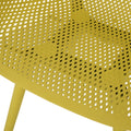 Lotus Chair Yellow Polypropylene