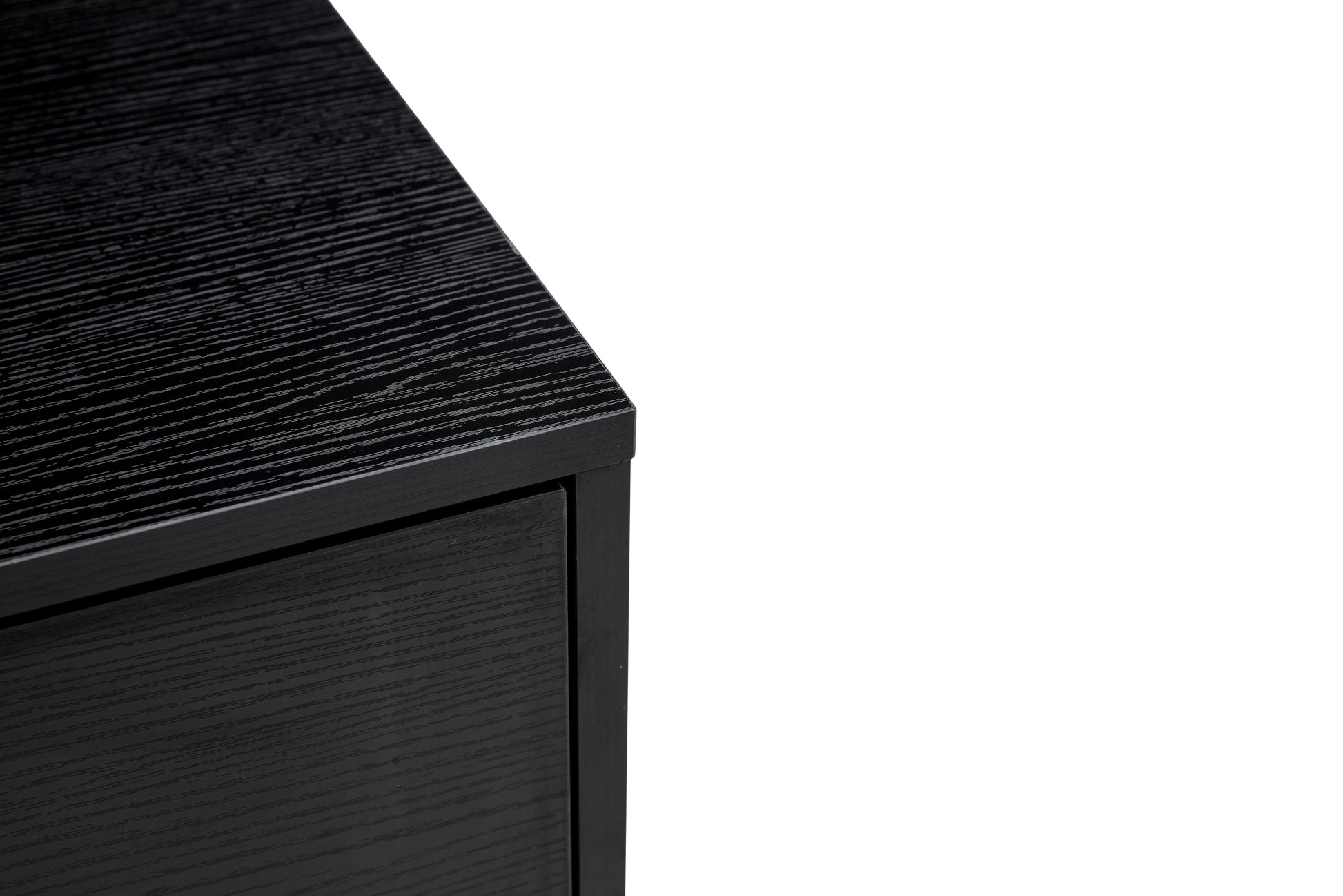 Wood Mdf Boards, 6 Drawers Dresser, Black Black Mdf