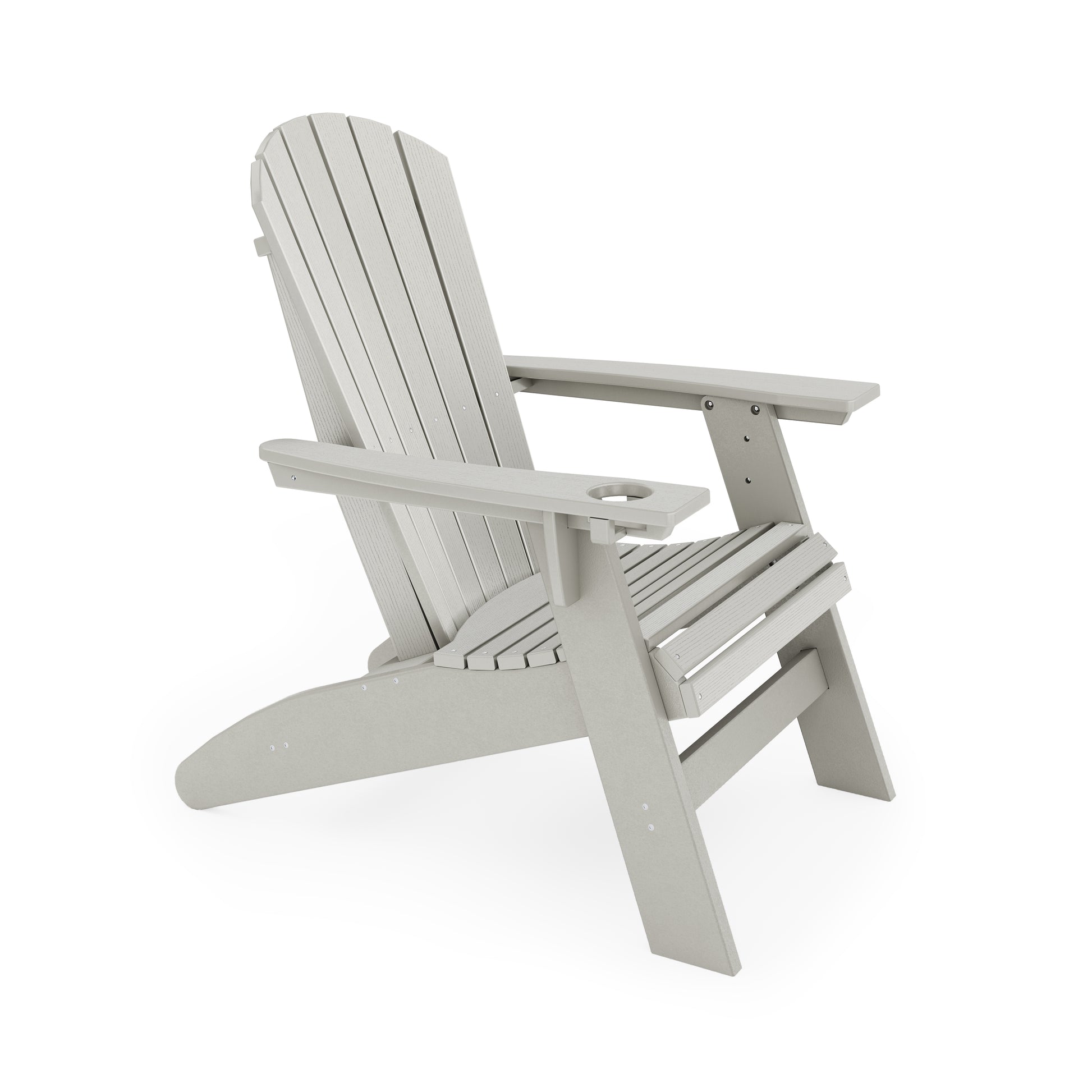 Dark Gray Adirondack Chair Sturdy Hdpe Poly Lumber For Poolside, Patio, And Garden Relaxation No Adirondack Dark Gray Weather Resistant Frame Garden & Outdoor American Traditional Hdpe Hdpe