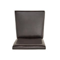 Ryan Kd Dining Chair Set Of 2 Brown Leather