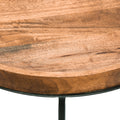 Table Natural Black Metal & Wood