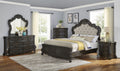Rhapsody Nightstand Dark Brown Dark Brown Wood