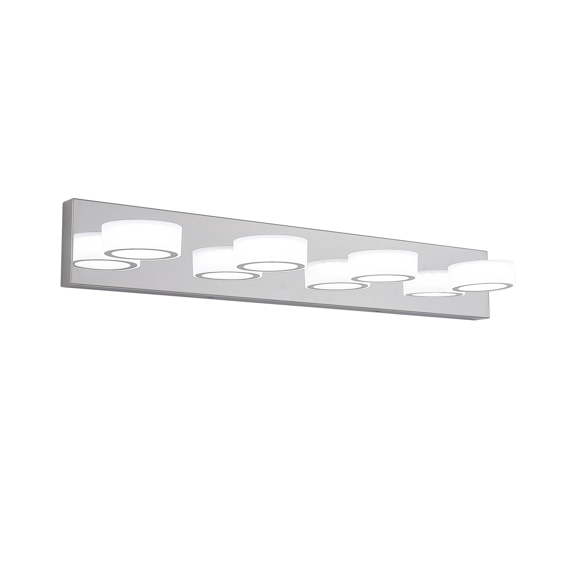 Led Modern Chrome 4 Light Vanity Lights Fixtures Over Mirror Bath Wall Lighting Chrome Acrylic,Stainless Steel