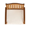 Della Wood Kd Armchair Cream Acacia Wood