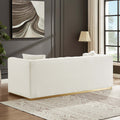 Eleanor Sofa Beige Boucle Beige,Ivory,Ivory White,Light Beige Boucle 3 Seat