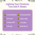 Pre Lit Christmas Artificial Tree 4 Piece Set, Garland, Wreath And Set Of 2 Entrance Trees, X Mas With Led Lights, Pvc Festival Celebration Set, Purple Purple Pvc