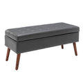 Storage Bench With Storage Bench For Bedroom End Of Bed Bench Foot Of Bed Bench Entryway Bench Storage Ottoman Bench 43.3