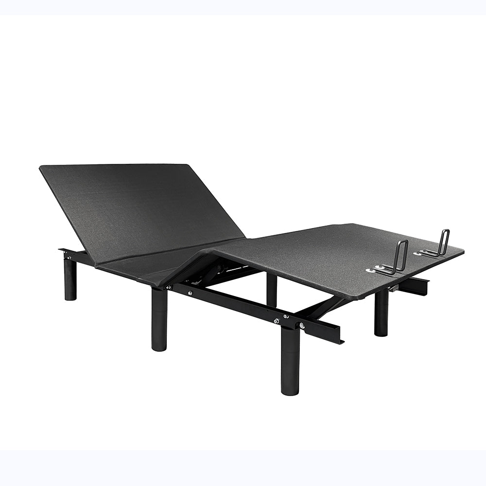 J300 Adjustable Bed Base Frame Twin Xl Head And Foot Incline Zero Gravity Under Bed Lighting Wireless Remote Control Typea Typec Twin Xl Antique Black Metal Bedroom American Design,Antique,Casual,Modern Adjustable Bedbase Steel Steel