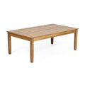 Seat & Coffee Table Teak Wood Fabric