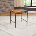 Tamra 3 Piece Occasional Table Set Brown Brown Iron