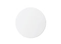 Acton White Finish Accent Table White Synthetic Wood