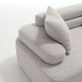 Unique Modeling Design,Upholstered Indoor Furniture,Foam Filled Sleeper Sofa Bed For Living Room,Bedroom,3 Colors Light Gray Primary Living Space Modern Foam Polyester 4 Seat