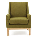 Kd Accent Chair Green Fabric