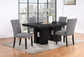 Jhoanna Dining Table Black Rubber Wood