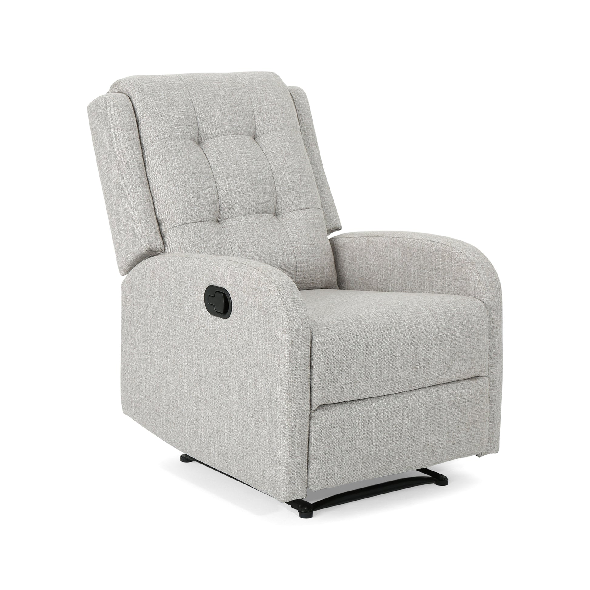 24.75" Wide Manual Standard Recliner Beige Fabric