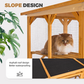 Catio Outdoor Cat Enclosure With Roof 72