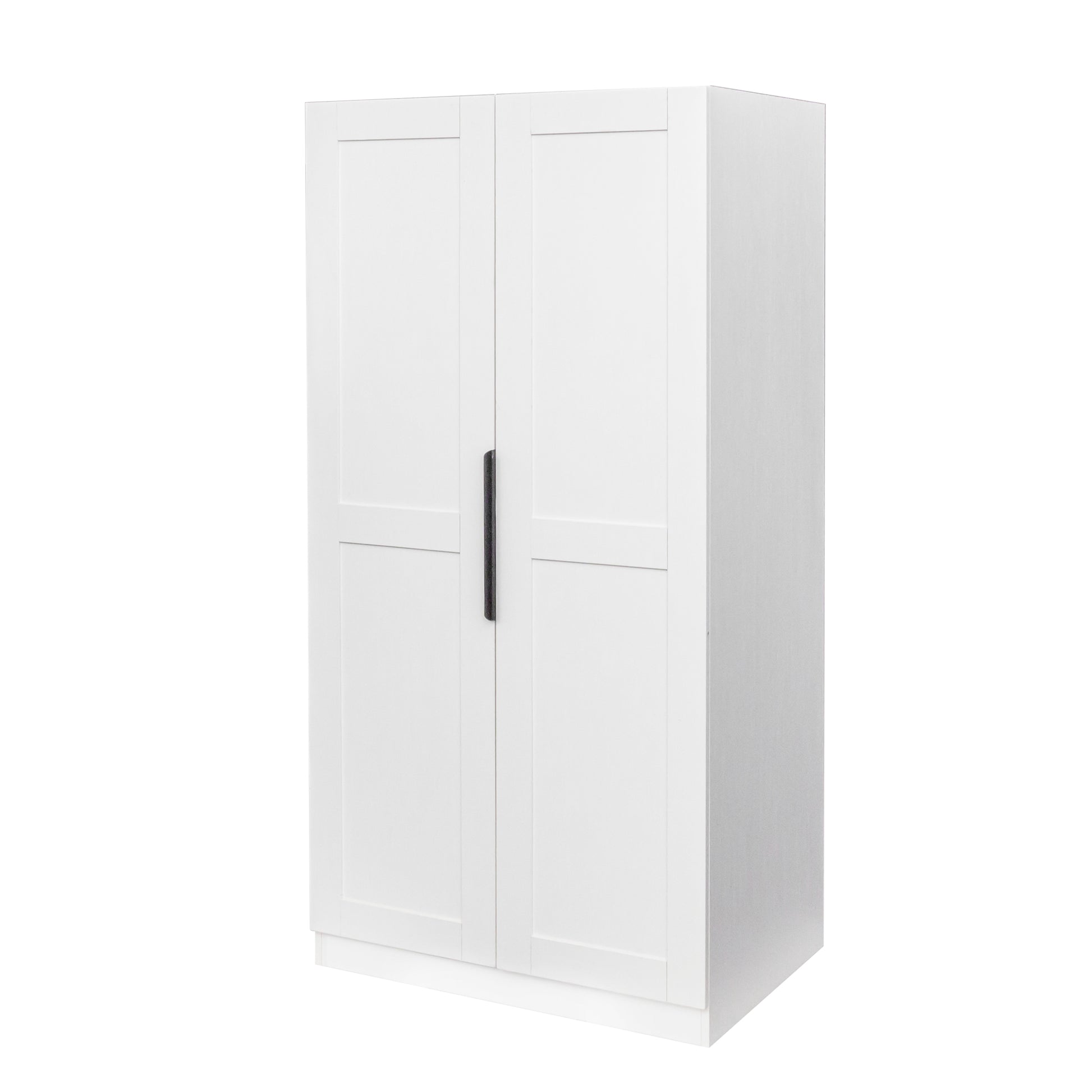 62.99In Kitchen Pantry Cabinet, White Freestanding Buffet Cupboards Sideboard With Doors & Shelves, Kitchen Pantry Storage Cabinet For Kitchen, Living Room And Dinning Room White Mdf