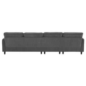 5003E Package Gray Chenille 1 Seat