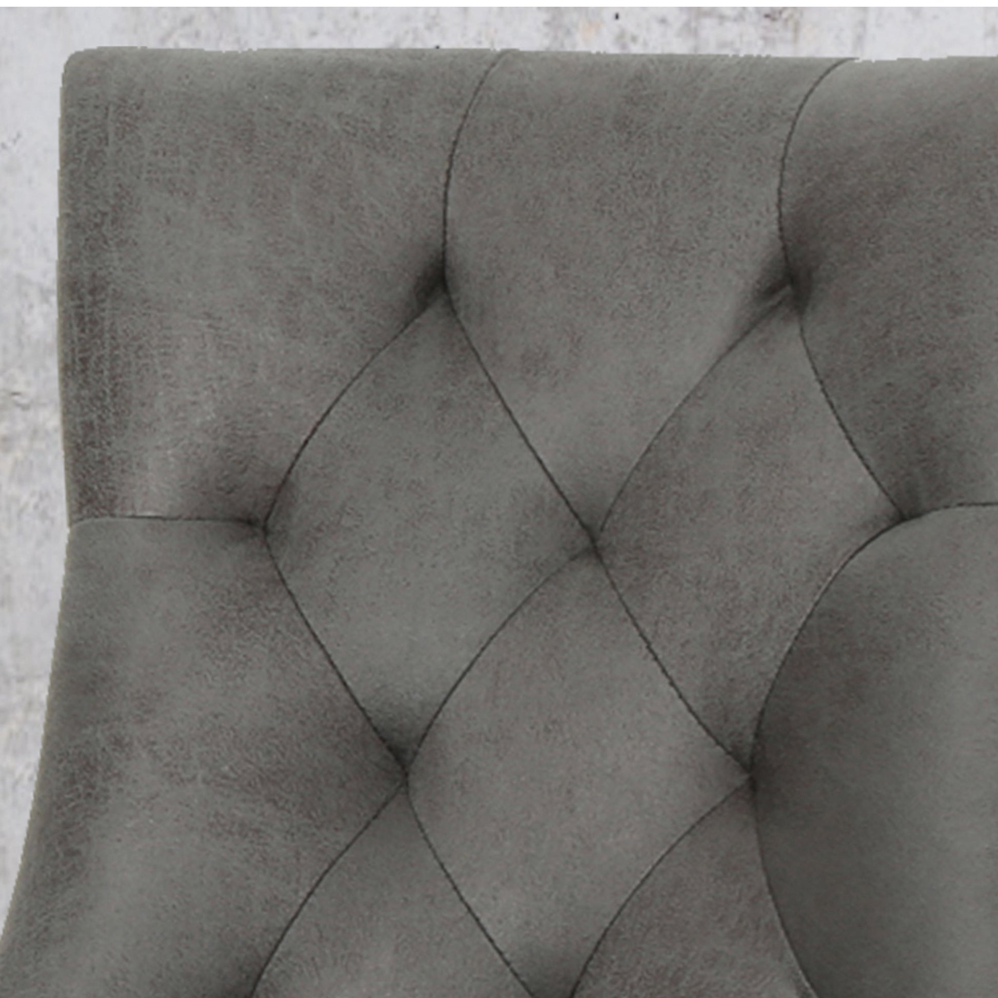 Cheney Dining Chair Kd Mp2 Set Of 2 Slate Microfiber