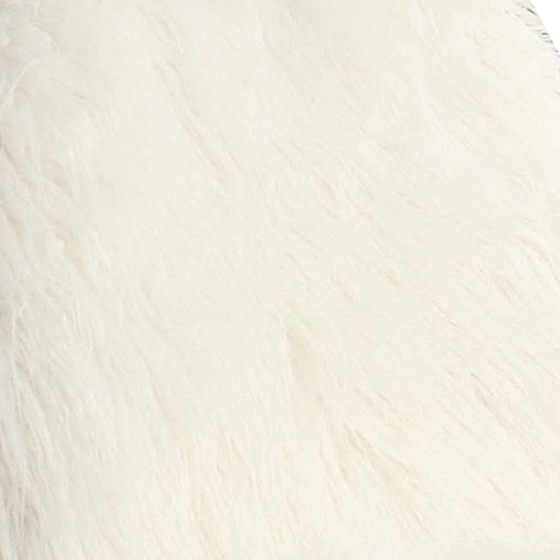 Faux Fur Upholstered Contemporary Metal Accent Chair, White And Gold White Gold Fabric Metal