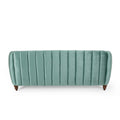 3 Seater Sofa Turquoise Velvet 3 Seat