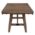 Riverdale Dining Table Dark Brown Dark Brown Wood