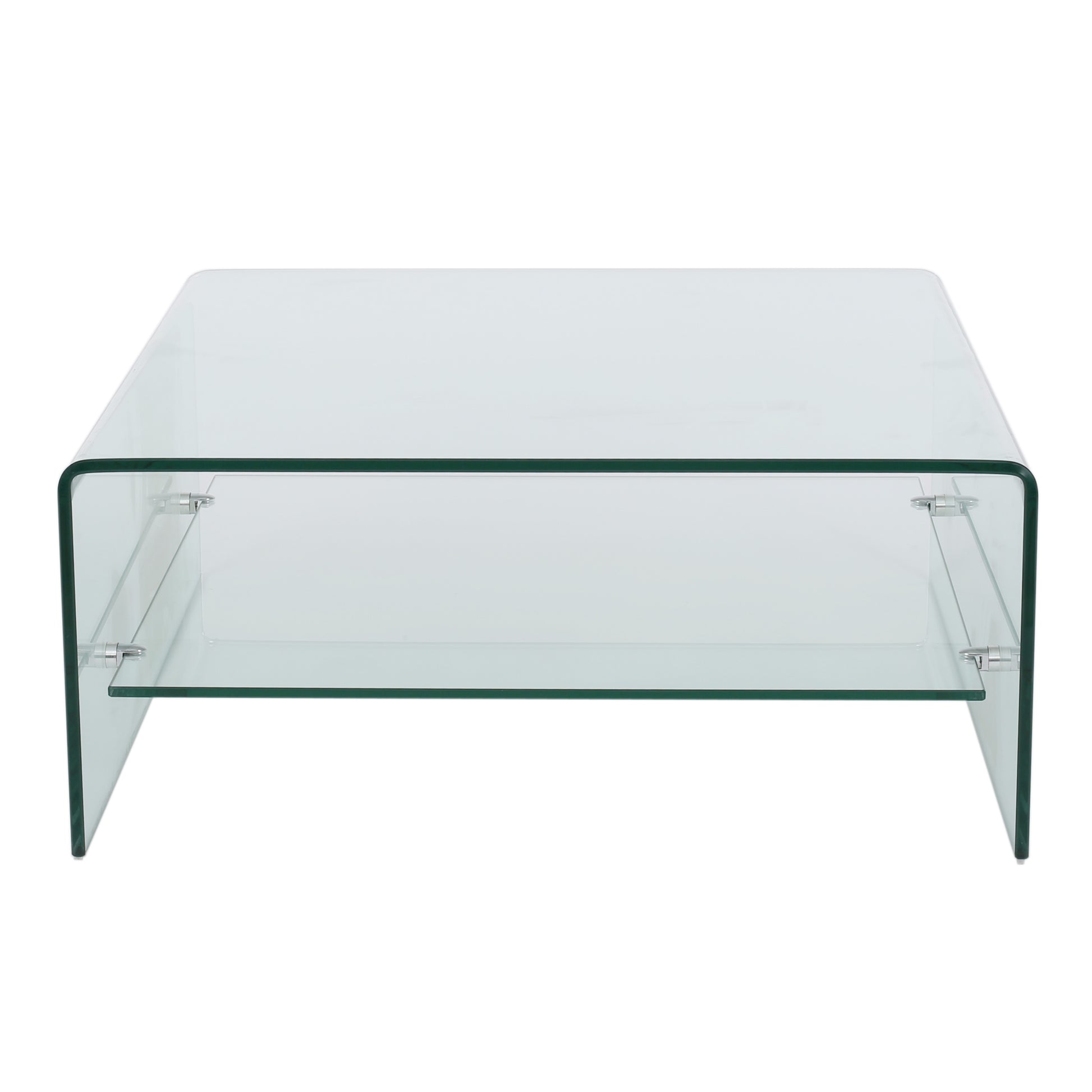 Coffee Table Clear Tempered Glass