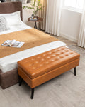 Storage Bench With Storage Bench For Bedroom End Of Bed Bench Foot Of Bed Bench Entryway Bench Storage Ottoman Bench 43.3