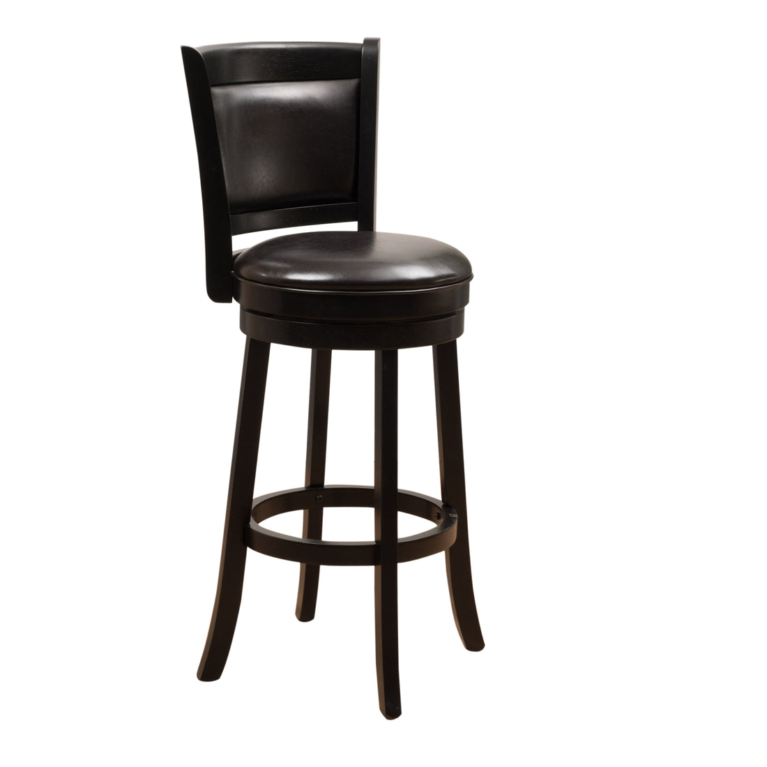 Leather Bar Stool Without Arm Espresso Leather