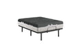 Goodvibesleep 10 Inch Ease Cooling Foam Mattress, King Size Gray Foam King