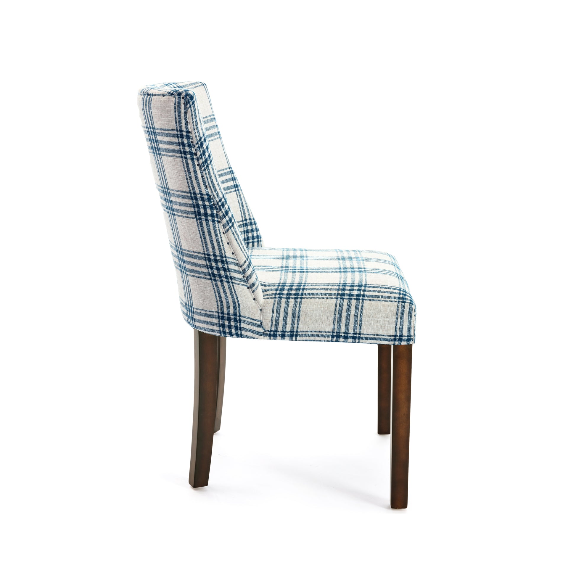 Harman Dining Chair Blue Fabric