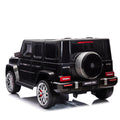 24V 2 Seater Kids Ride On Car Licensed Mercedes Benz G63 Powerful 4Wd For Kids Ages 3 8, With 7Ah Big Battery, Remote Control, Soft Braking, 4 Wheel Suspension, Led Headlight & Music,Black Black Polyethylene