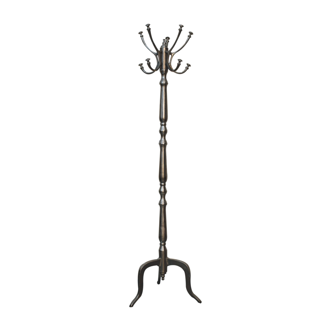 Solid Wood Silver Coat Stand Silver Dining Room Modern Steel Brass,Steel