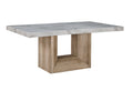 Sheena Natural Dining Table Natural Mdf