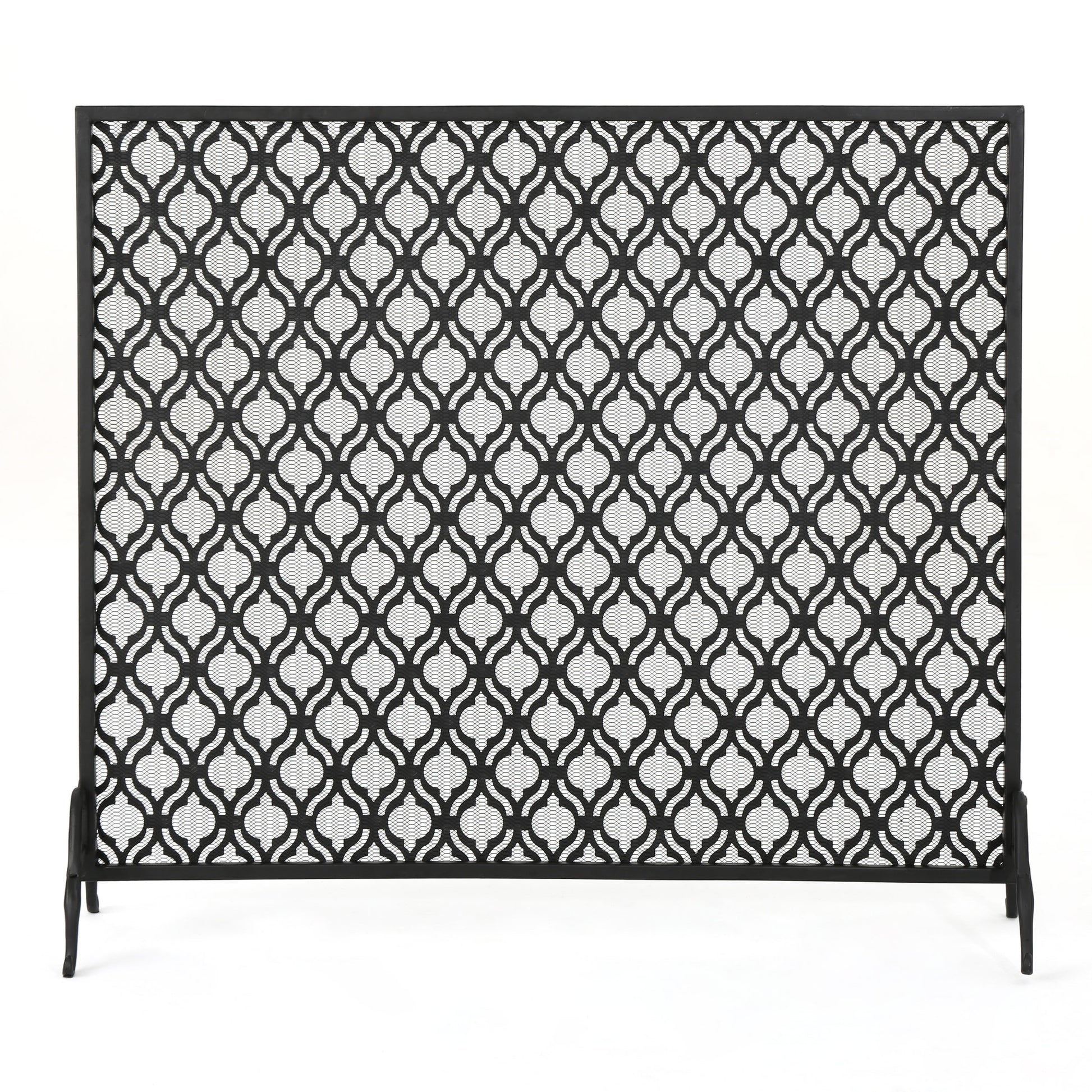 Fire Screens Black Iron