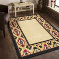 Tribes Gc Yls4007 Cream 7 Ft. 10 In. X 10 Ft. 3 In. Southwest Area Rug Cream Polypropylene