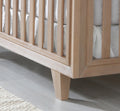 Wooster Crib In Almond Almond Nature Bedroom Contemporary Pine Wood