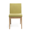 Dining Chair Green Fabric