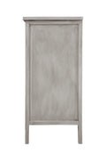 2 Door Cabinet, American Furniture, Suitable For Bedroom, Living Room, Study Light Grey Mdf