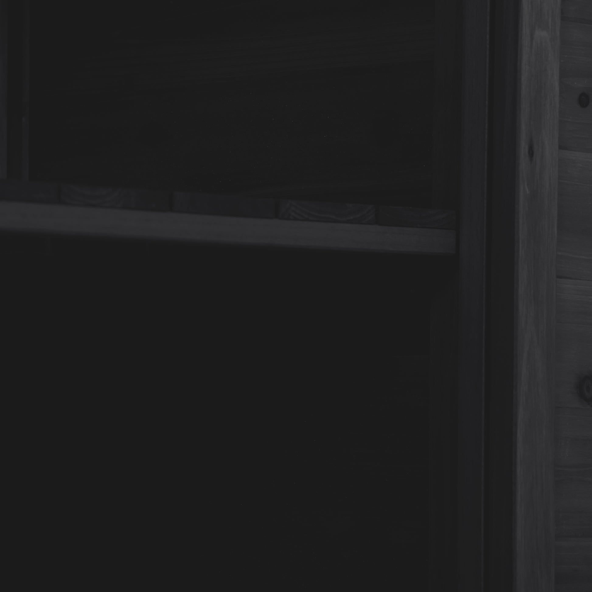 Outdoor 39" Potting Bench Table, Rustic Garden Wood Workstation Storage Cabinet Garden Shed With 2 Tier Shelves And Side Hook, Black Black Garden & Outdoor Casual Wood Solid Wood