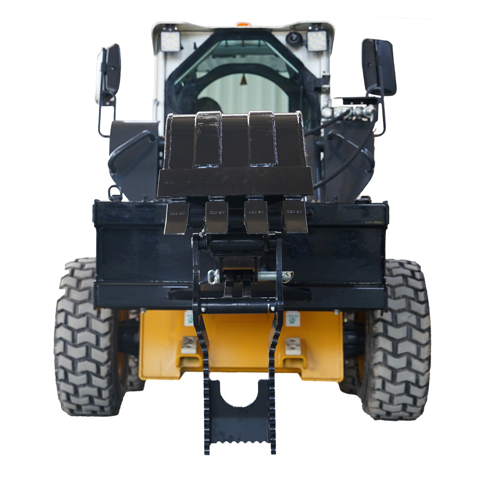 Skid Steer Attachmnets Backhoe Digger Bucket Black Iron