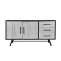 Large Sideboard Grey Particle Board