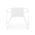 Georgia Chair Set Of 2 White Iron