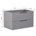 Hk2301 30 Gy Cabinet Grey Mdf